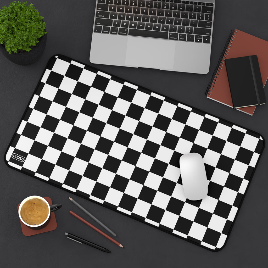 BLACK AND WHITE CHECKERS
