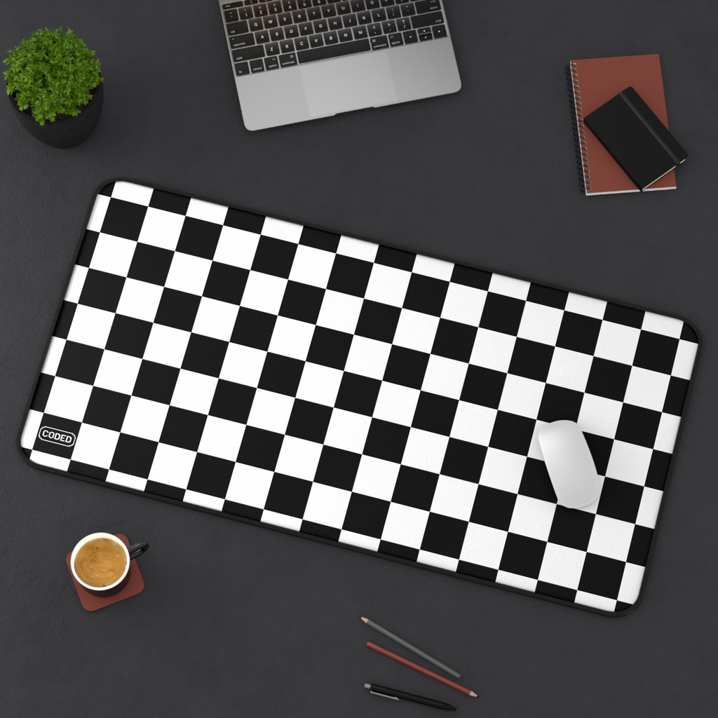 BLACK AND WHITE CHECKERS