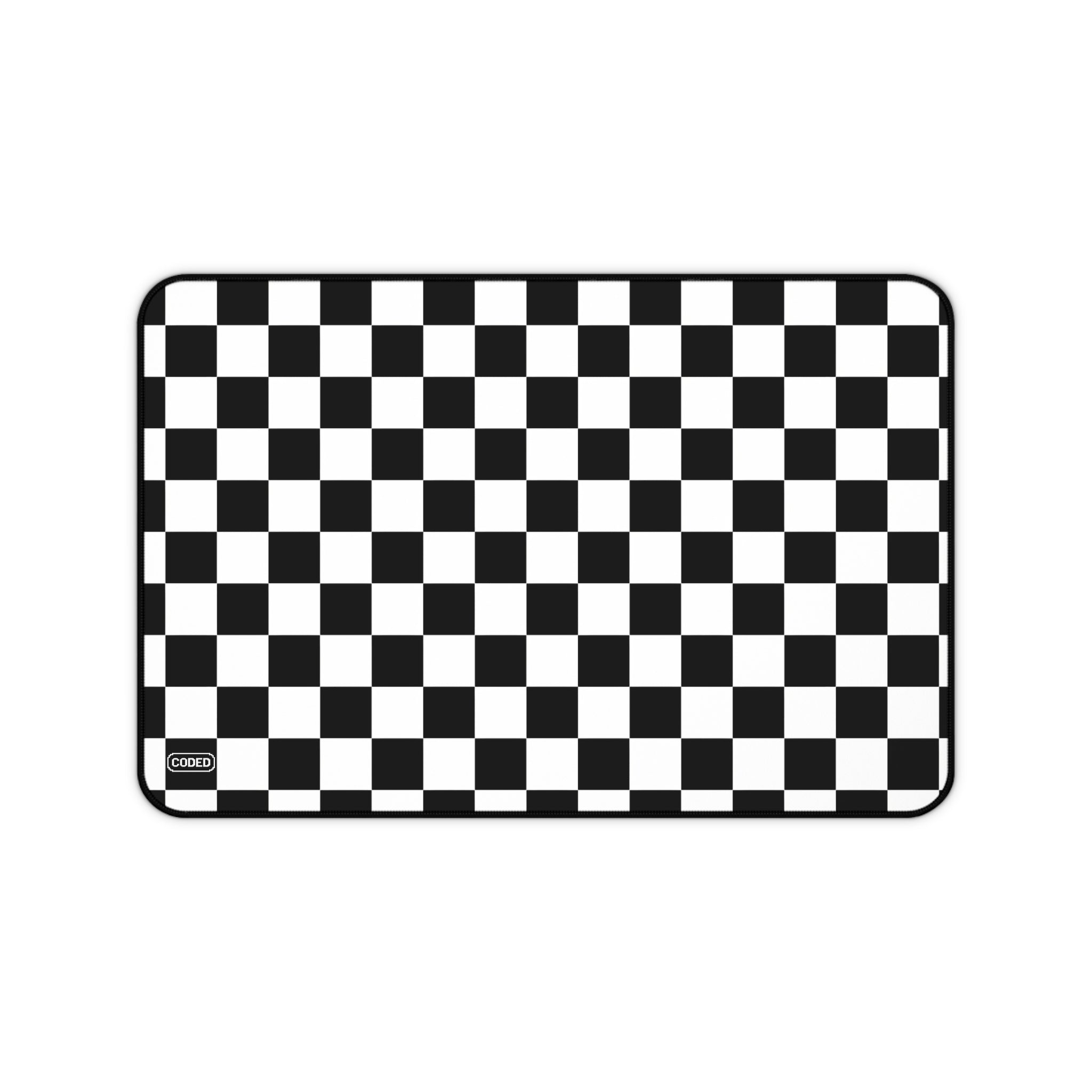 BLACK AND WHITE CHECKERS