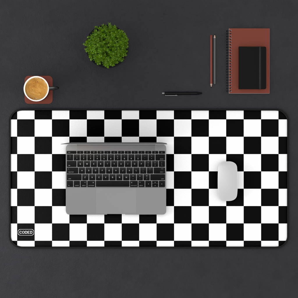 BLACK AND WHITE CHECKERS