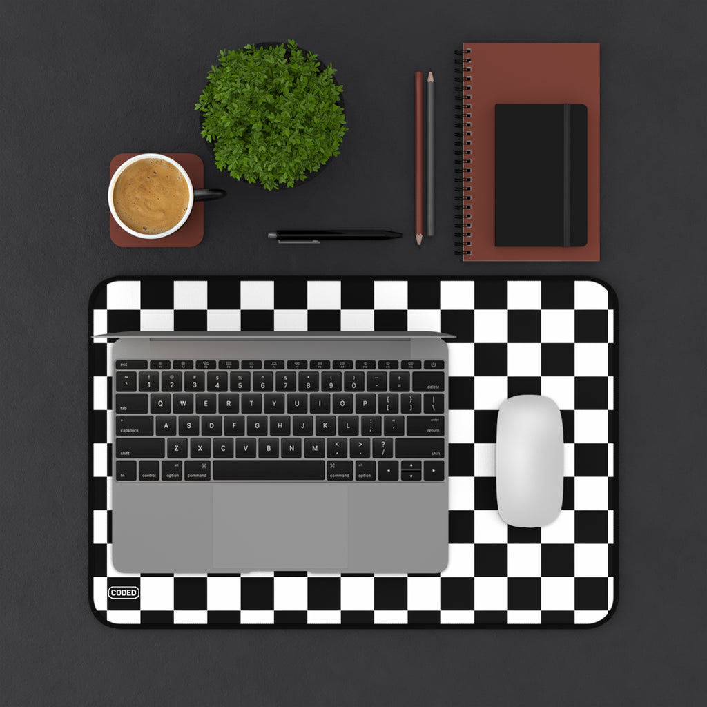 BLACK AND WHITE CHECKERS
