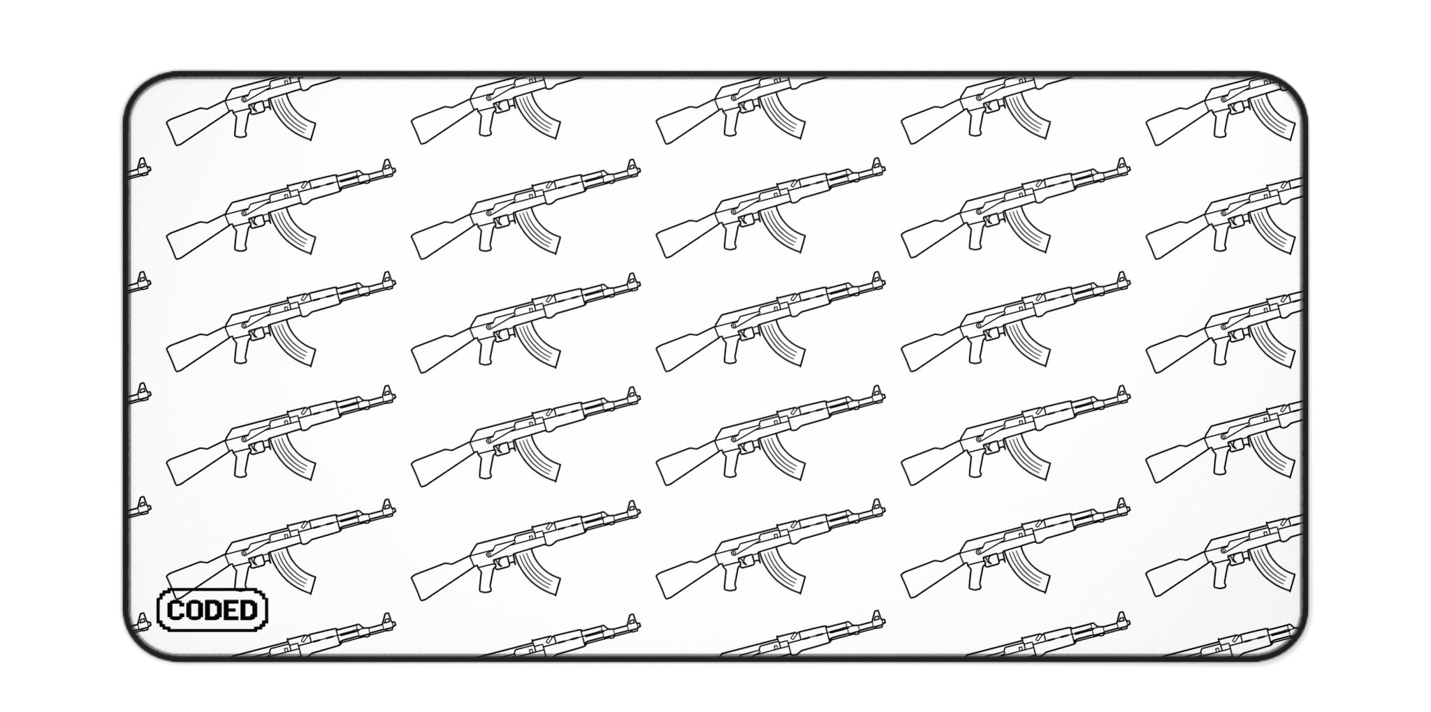 AK-47 White Pattern