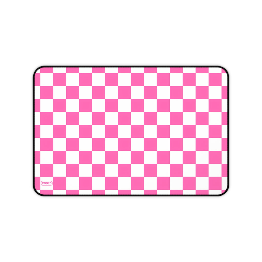 PINK & WHITE CHECKERS