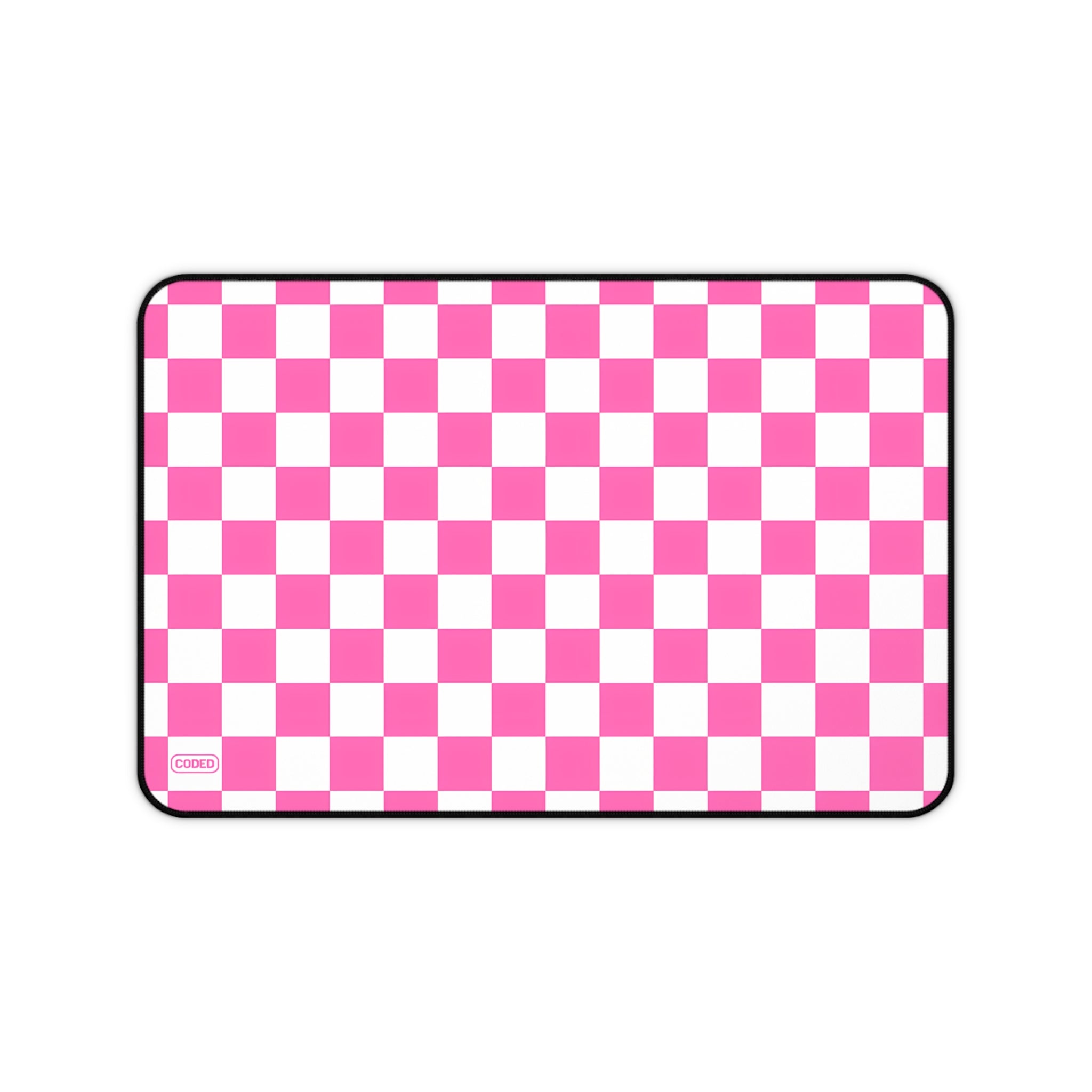 PINK & WHITE CHECKERS