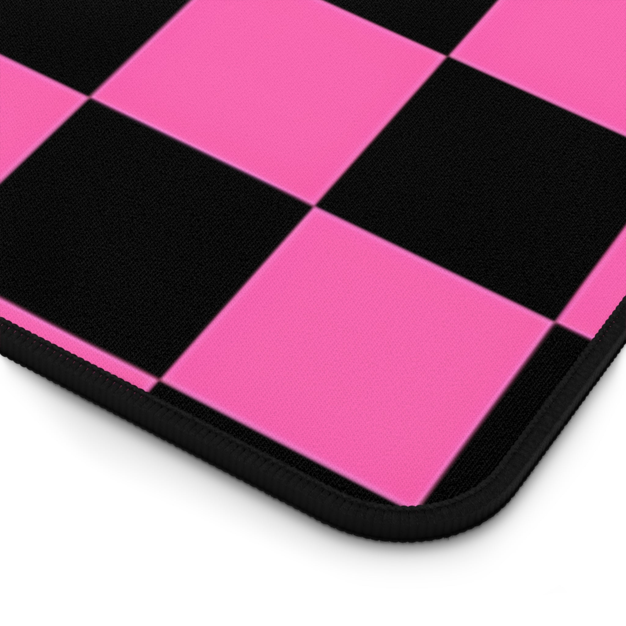 PINK & BLACK CHECKERS